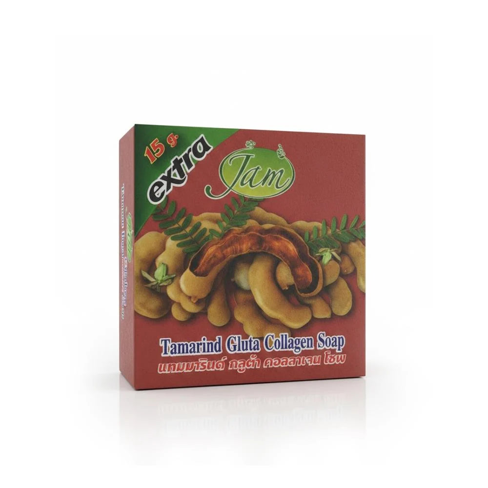 Jam Tamarind Soap with Glutamate and Collagen - 65g