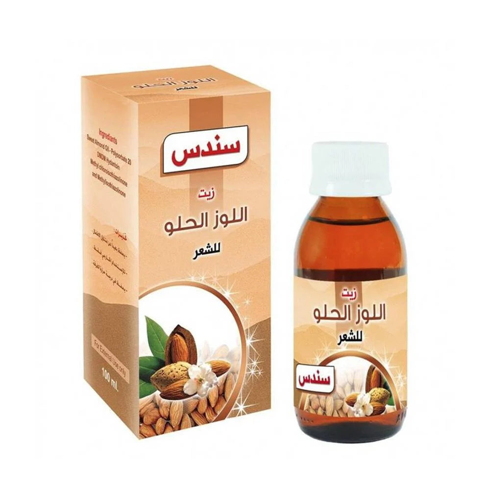 Sundus Sweet Almond Oil for Hair - 100 ml